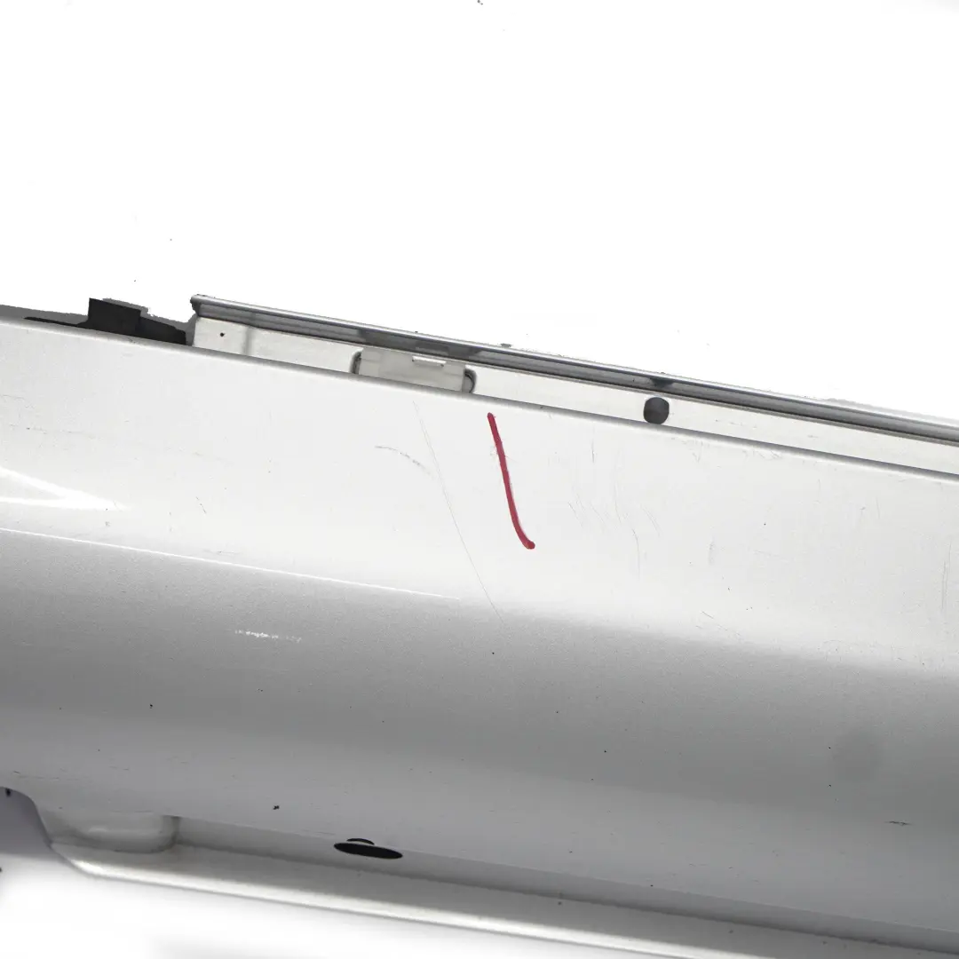 Mercedes W209 Side Skirt Right O/S Door Sill Cover Iridium Silver Metallic - 775 - SKU A2096980254-IRS - Part number A2096980254