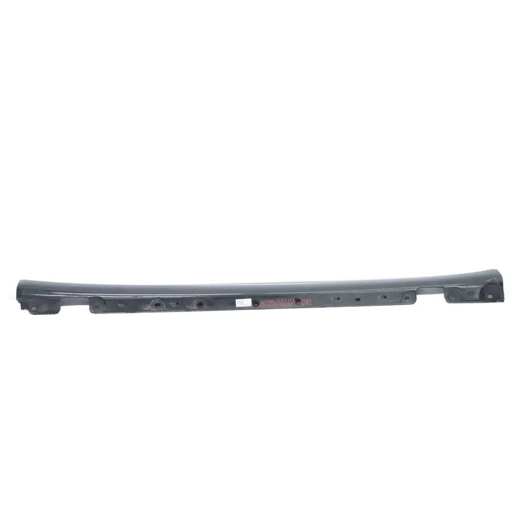 Mercedes W209 Side Skirt Right O/S Door Sill Cover Obsidian Black Metallic - 197 - SKU A2096980254-OB2 - Part number A2096980254