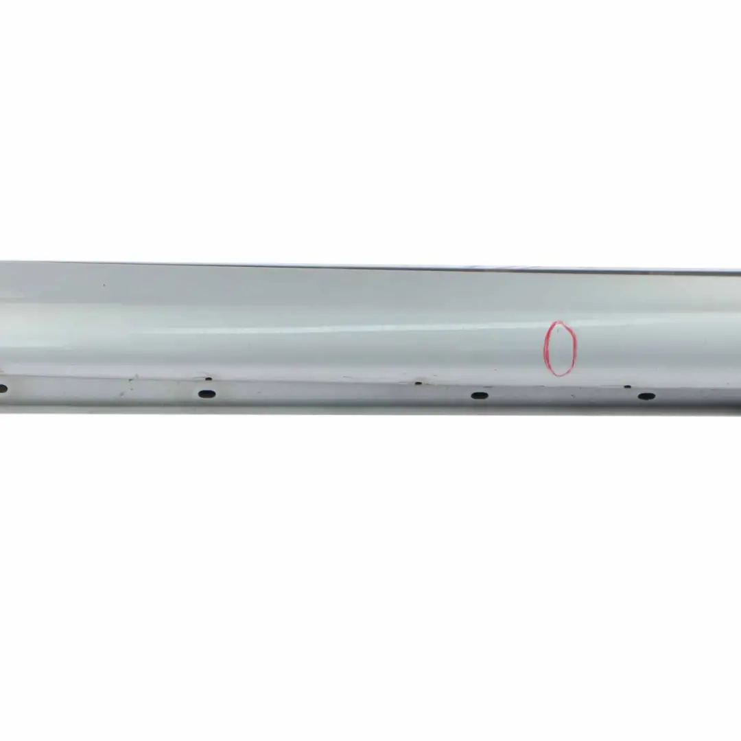 Side Skirt Right O/S Door Sill Cover Tellurium Silver - 762 to Mercedes W209 with Part number A2096980254 Mercedes W209 Side Skirt Right O/S Door Sill Cover Tellurium Silver - 762 - SKU A2096980254-TES - Part number A2096980254
