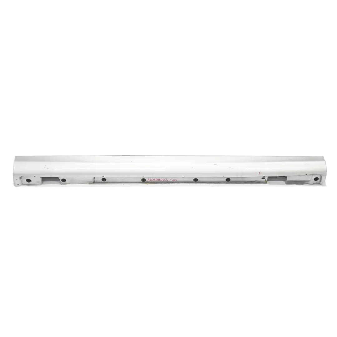 Mercedes CLK C209 Próg Prawy Listwa Nakładka Srebrny Iridium Silver - 775 - SKU A2096980454-IRS - Numer Części A2096980454