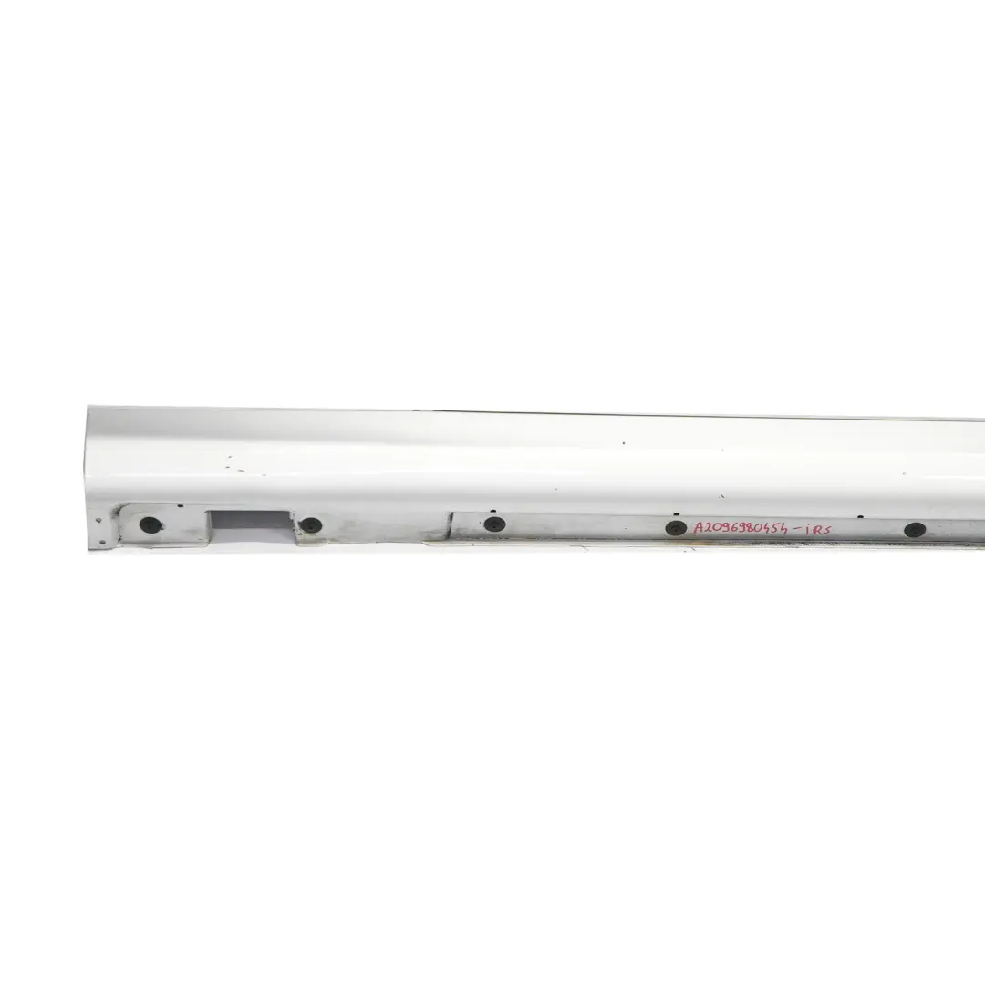 Mercedes CLK C209 Listello Portiera Apertura Gonna Destra Iridium Silver - 775 - SKU A2096980454-IRS - Numero di parte A2096980454