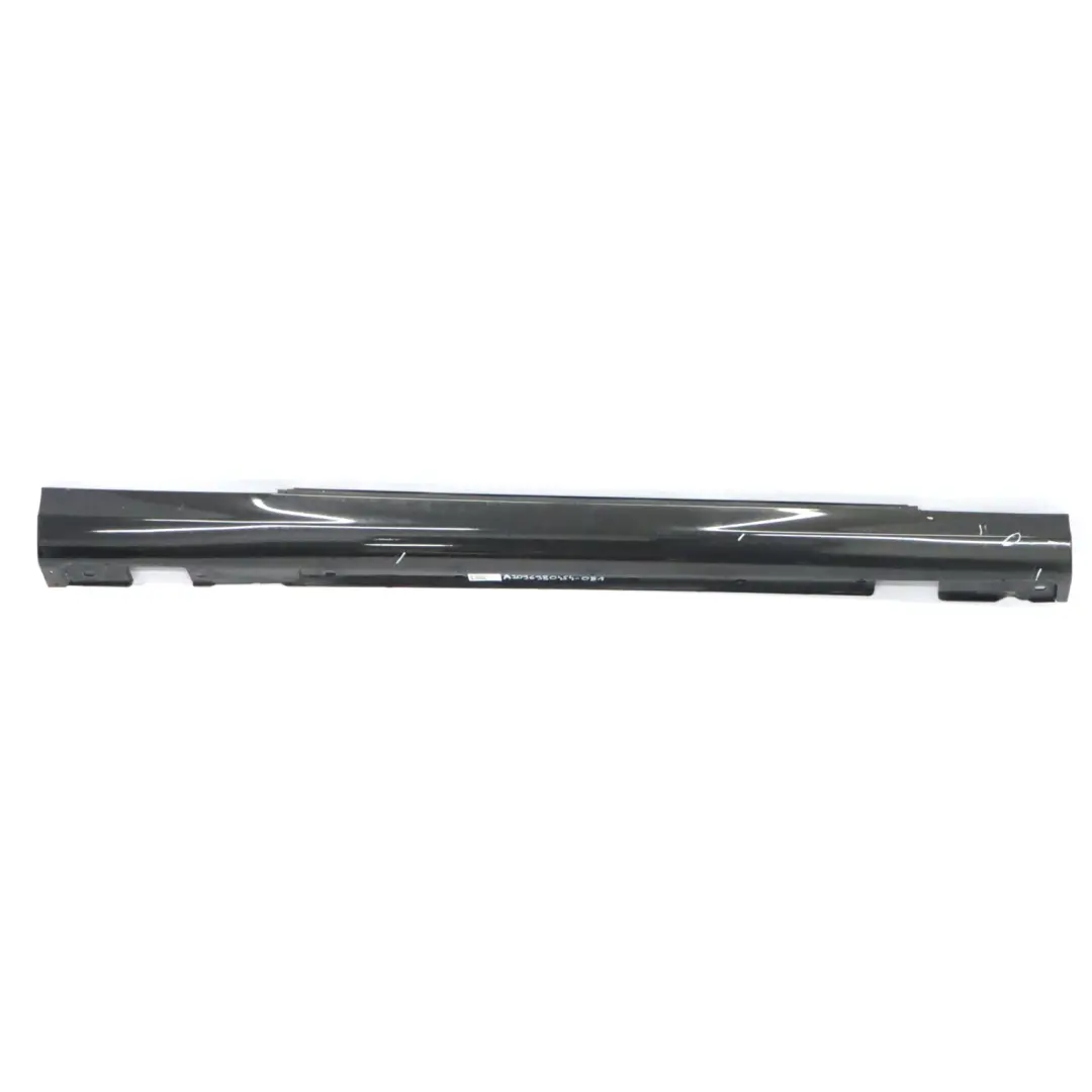 Side Skirt Door Sill Cover Right O/S Obsidian Black - 197 to Mercedes CLK C209 with Part number A2096980454 Mercedes CLK C209 Side Skirt Door Sill Cover Right O/S Obsidian Black - 197 - SKU A2096980454-OB1 - Part number A2096980454
