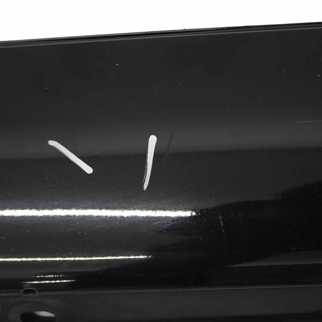 Mercedes CLK C209 Bas de Porte Couverture Seuil Droite Obsidian Black - 197 - SKU A2096980454-OB - Numéro de pièce A2096980454