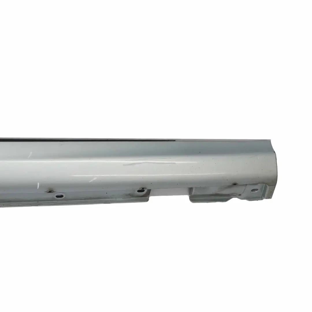 Side Skirt Door Sill Cover Right O/S Tellurium Silver - 762 to Mercedes CLK C209 with Part number A2096980454 Mercedes CLK C209 Side Skirt Door Sill Cover Right O/S Tellurium Silver - 762 - SKU A2096980454-TES - Part number A2096980454