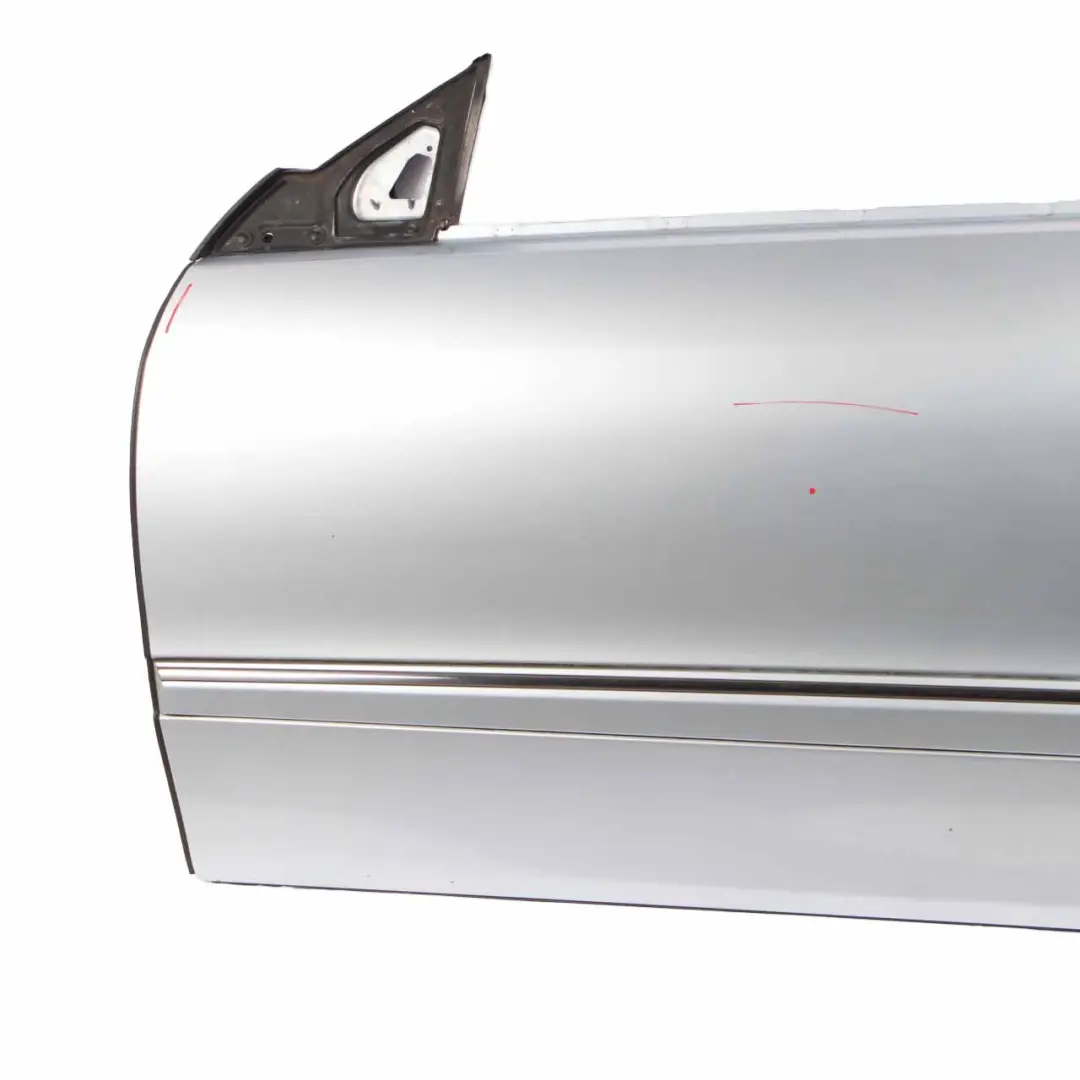 Mercedes CLK W209 Door Front Left N/S Tellurium Silver Metallic - 762 - SKU A2097200105-TES - Part number A2097200105