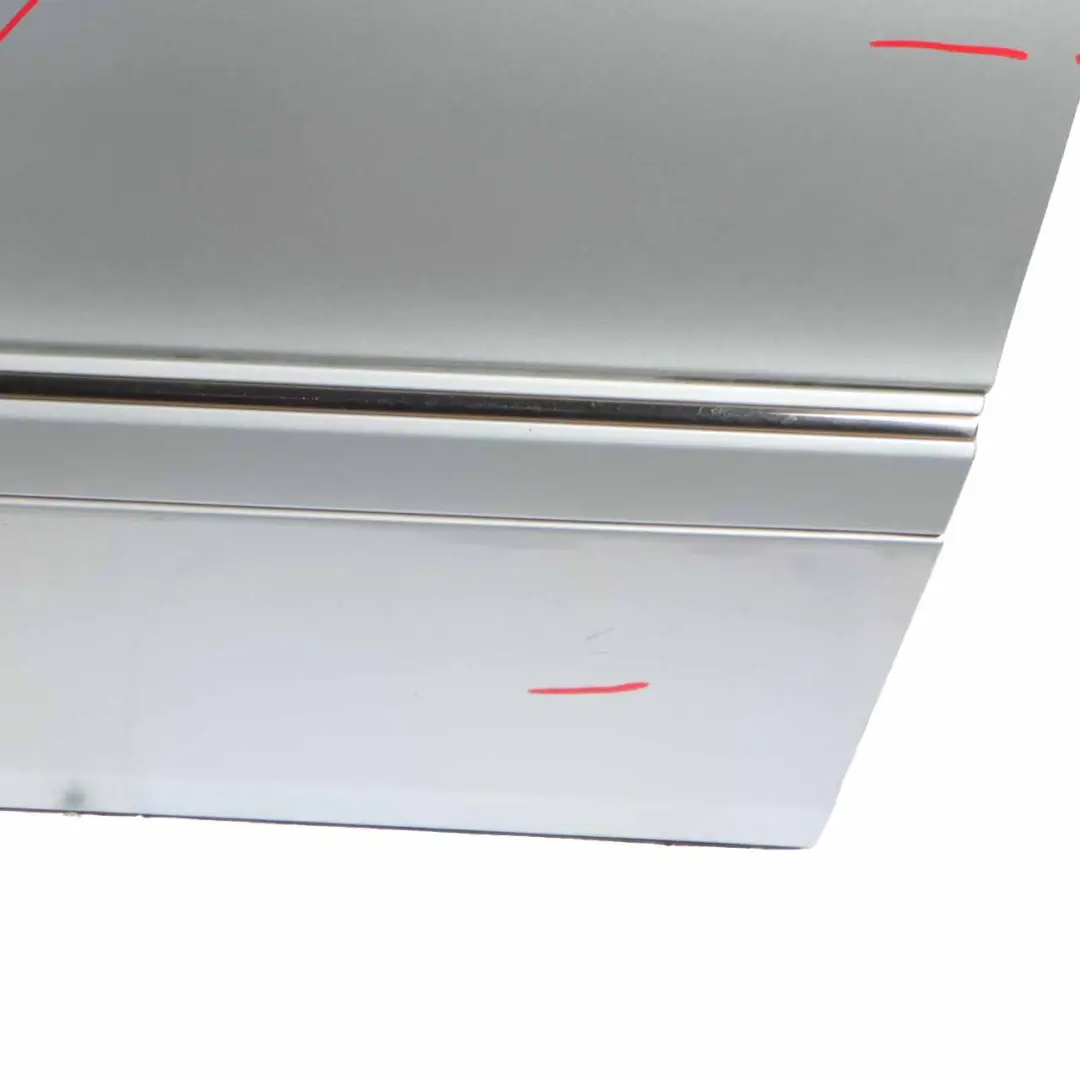 Door Front Left N/S Tellurium Silver Metallic - 762 to Mercedes CLK W209 with Part number A2097200105 Mercedes CLK W209 Door Front Left N/S Tellurium Silver Metallic - 762 - SKU A2097200105-TES - Part number A2097200105