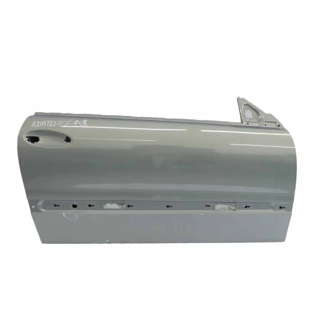 Mercedes W209 Door Front Right O/S Perlite Grey Metallic - 747 - SKU A2097200205-PGR - Part number A2097200205