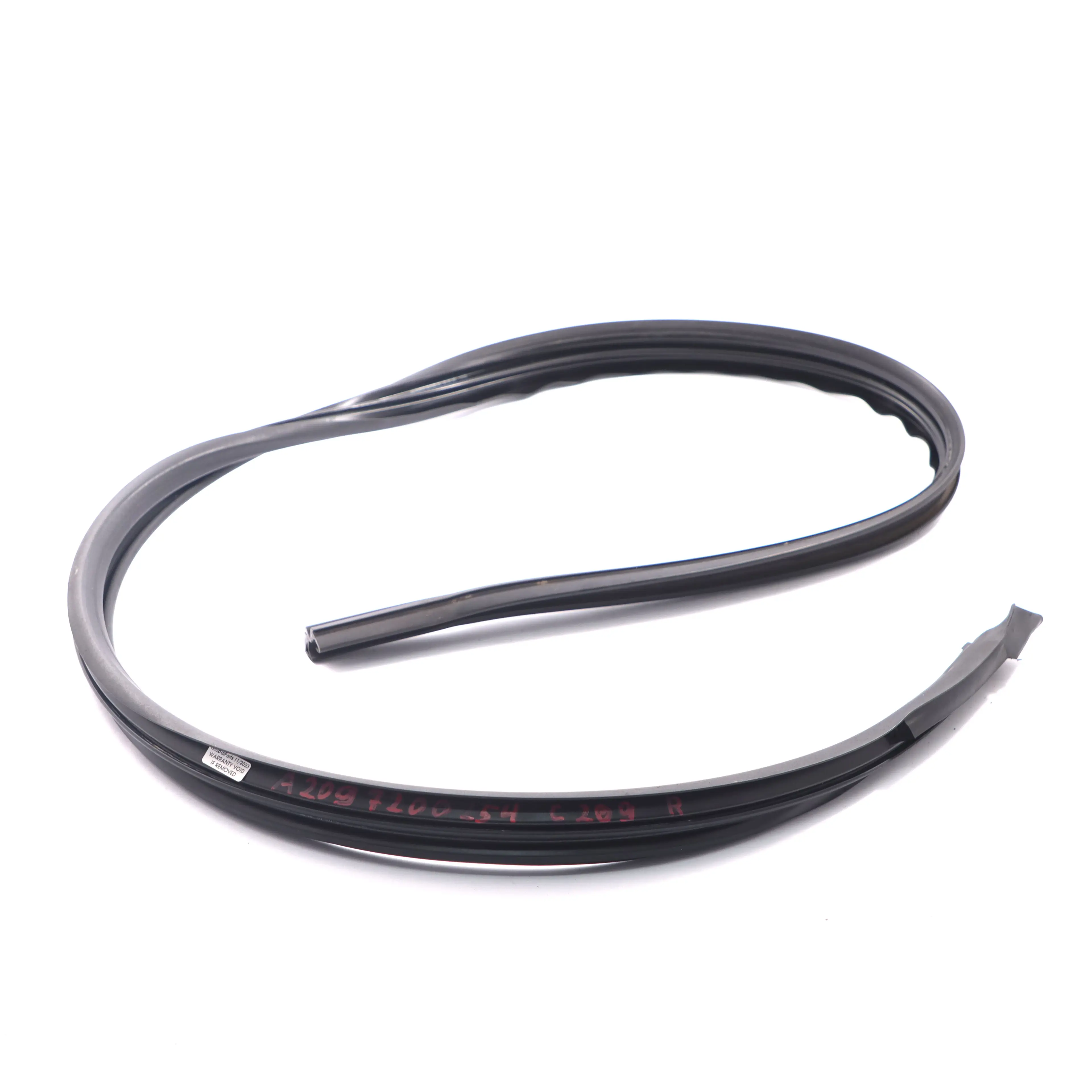 Mercedes CLK C209 Guarnizione finestra porta anteriore destra tenuta A2097200254
