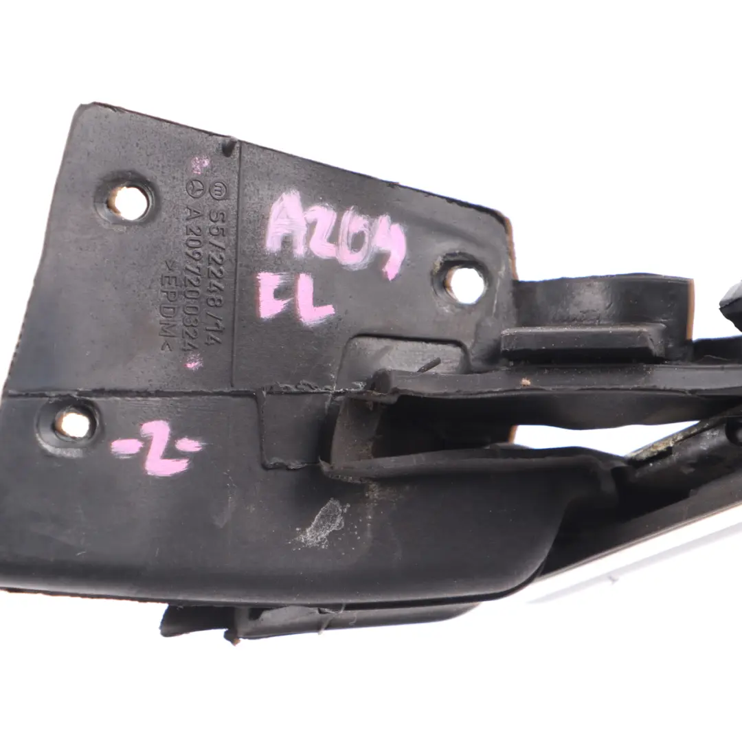 Door Window Seal Gasket Trim Rail Strip Front Left N/S to Mercedes A209 with Part number A2097200324 Mercedes A209 Door Window Seal Gasket Trim Rail Strip Front Left N/S - SKU A2097200324 - Part number A2097200324