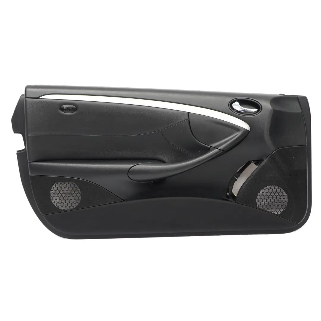 Scheda Porta Anteriore Sinistra Pannello Rivestimento Nero per Mercedes CLK C209 con numero di parte A2097200372 Mercedes CLK C209 Scheda Porta Anteriore Sinistra Pannello Rivestimento Nero - SKU A2097200372 - Numero di parte A2097200372