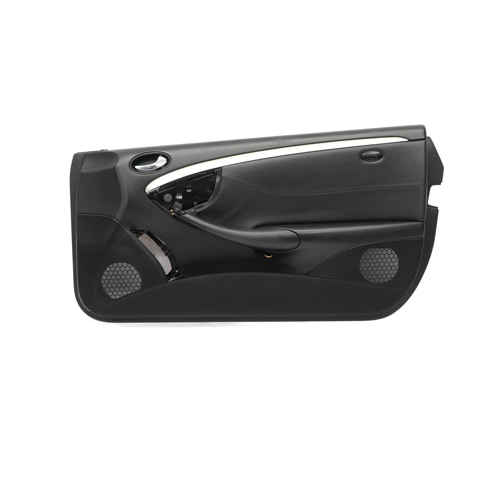 Mercedes CLK C209 Scheda Porta Anteriore Destra Pannello Rivestimento Nero