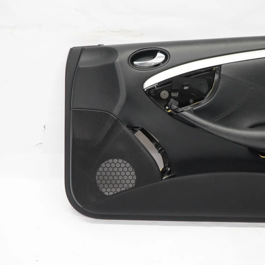 Scheda Porta Anteriore Destra Pannello Rivestimento Nero per Mercedes CLK C209 con numero di parte A2097200472 Mercedes CLK C209 Scheda Porta Anteriore Destra Pannello Rivestimento Nero - SKU A2097200472 - Numero di parte A2097200472