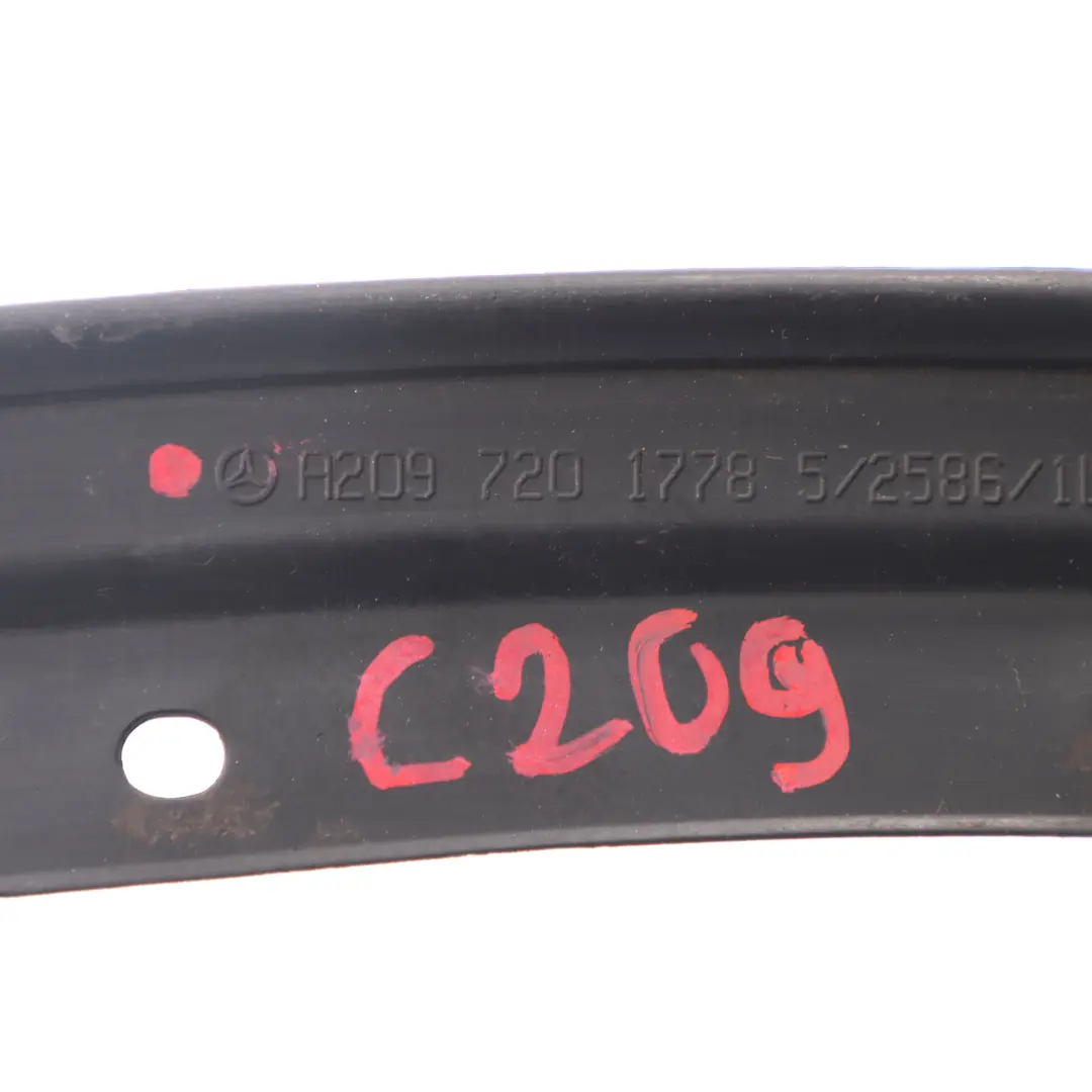 Mercedes CLK C209 Guarnizione Telaio Porta Anteriore Sinistra Staffa - SKU A2097201778 - Numero di parte A2097201778
