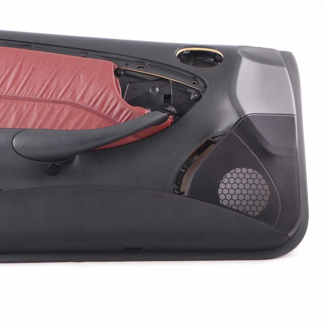 Door Card Front Left N/S Door Lining Trim Panel Leather Red to Mercedes CLK C209 with Part number A2097202751 Mercedes CLK C209 Door Card Front Left N/S Door Lining Trim Panel Leather Red - SKU A2097202751 - Part number A2097202751