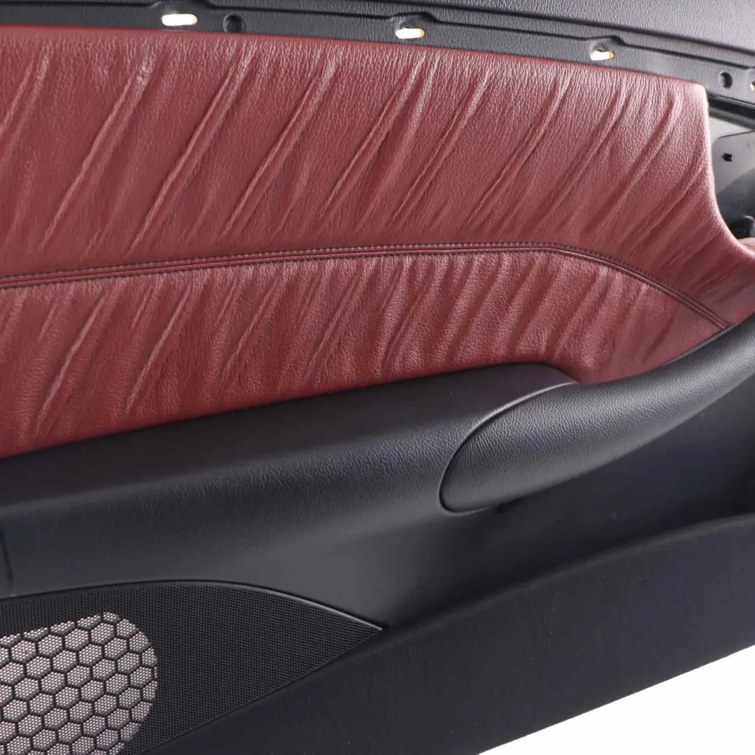 Door Card Front Left N/S Door Lining Trim Panel Leather Red to Mercedes CLK C209 with Part number A2097202751 Mercedes CLK C209 Door Card Front Left N/S Door Lining Trim Panel Leather Red - SKU A2097202751 - Part number A2097202751