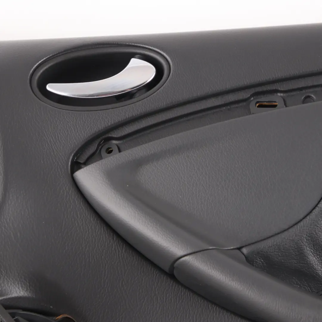 Door Card Front Right O/S Door Lining Trim Panel Leather to Mercedes CLK C209 with Part number A2097205470 Mercedes CLK C209 Door Card Front Right O/S Door Lining Trim Panel Leather - SKU A2097205470 - Part number A2097205470