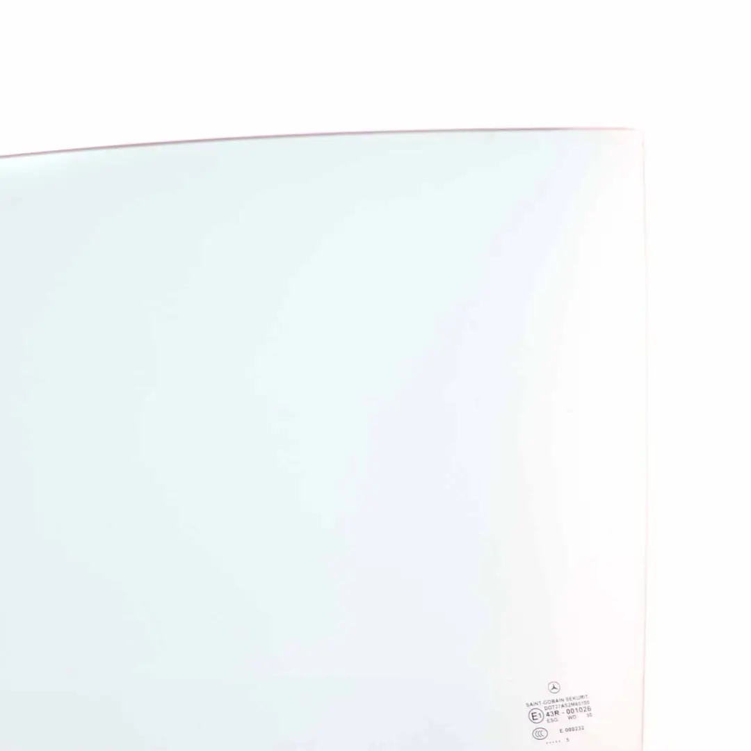 Window Glass Front Door Left N/S Green AS2 to Mercedes CLK W209 with Part number A2097250310 Mercedes CLK W209 Window Glass Front Door Left N/S Green AS2 - SKU A2097250310 - Part number A2097250310