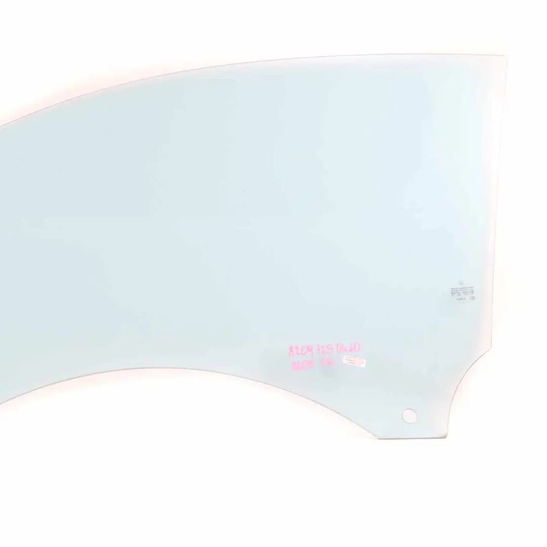 Window Glass Front Door Right O/S Green AS2 to Mercedes CLK W209 with Part number A2097250410 Mercedes CLK W209 Window Glass Front Door Right O/S Green AS2 - SKU A2097250410 - Part number A2097250410