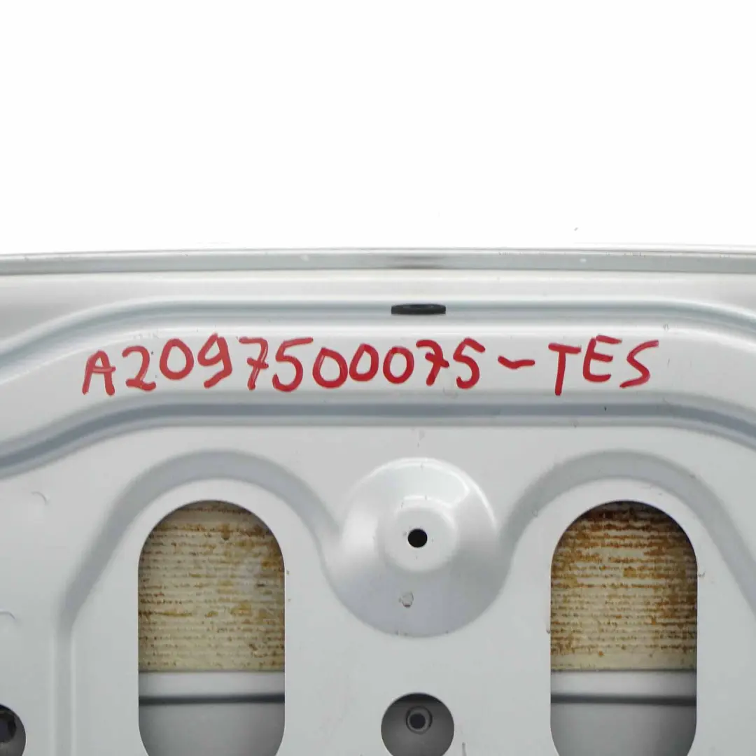 Mercedes A209 Folding Top Roof Case Trim Cover Tellurium Silver Metallic - 762 - SKU A2097500075-TES - Part number A2097500075