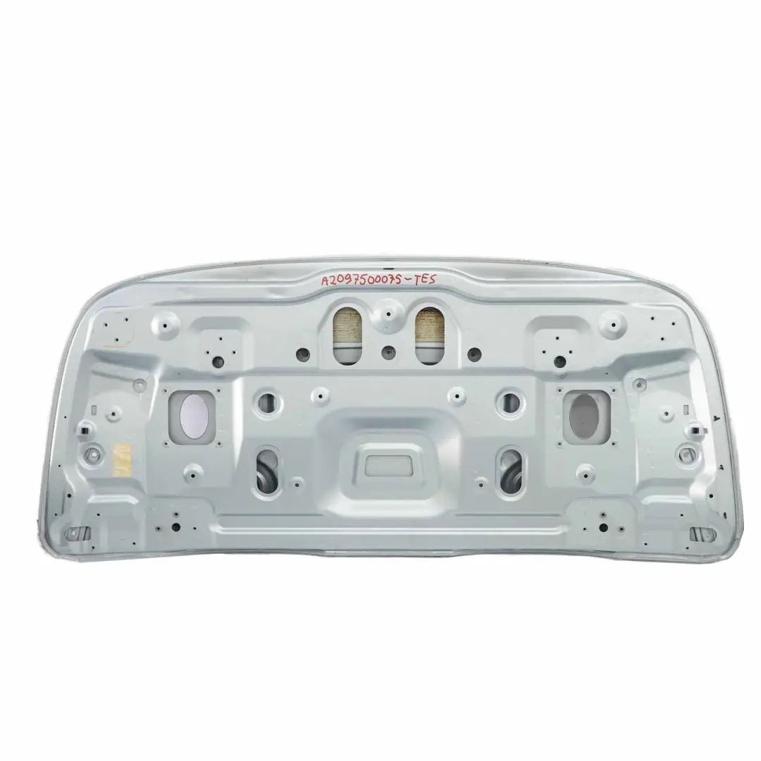 Mercedes A209 Faltdachbox Kofferraumabdeckung Tellurium Silber Metallic - 762 - SKU A2097500075-TES - Teilenummer A2097500075
