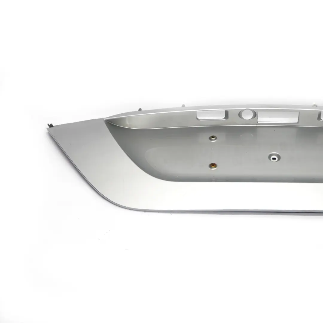 Mercedes CLK C209 Rear Trunk Number Plate Trim Iridium Silver - 775 - SKU A2097500081-IRS - Part number A2097500081