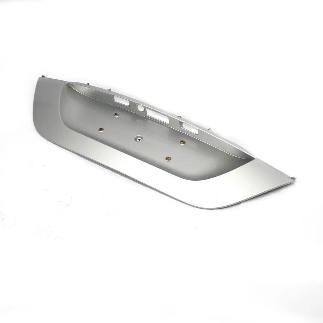 Mercedes CLK C209 Rear Trunk Number Plate Trim Iridium Silver - 775 - SKU A2097500081-IRS - Part number A2097500081