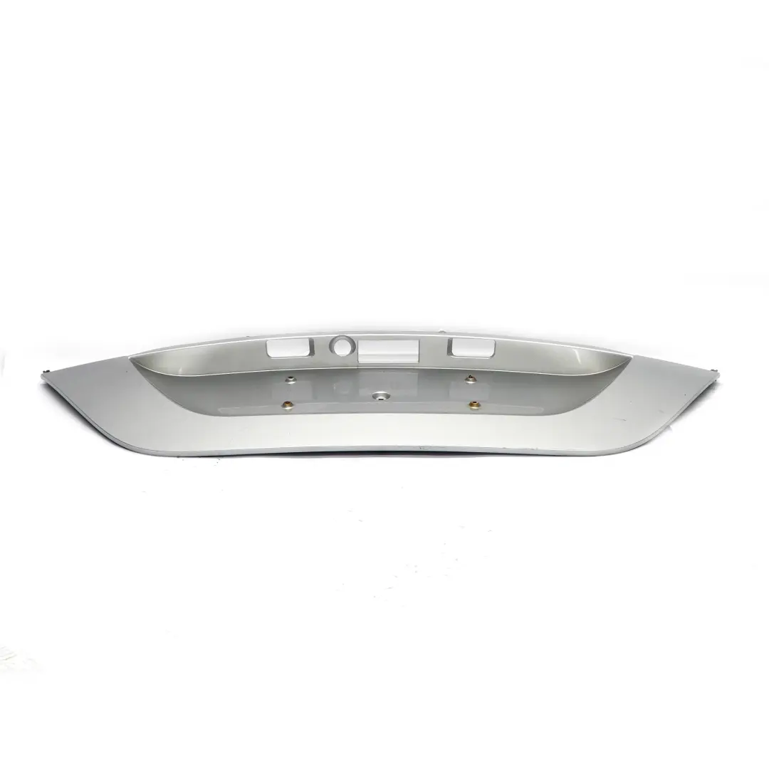 Mercedes CLK C209 Rear Trunk Number Plate Trim Iridium Silver - 775 - SKU A2097500081-IRS - Part number A2097500081