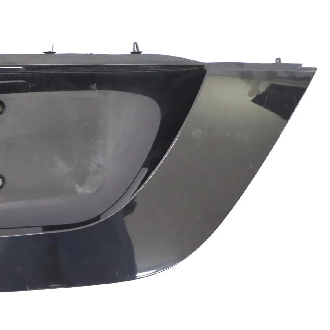 Mercedes CLK C209 Plaque d'immatriculation arrière de coffre Noir Obsidien - 197 - SKU A2097500081-OB - Numéro de pièce A2097500081
