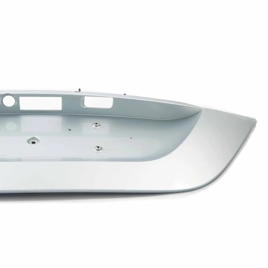 Trunk Trim Number Plate Tellurium Silver - 762 to Mercedes C209 Rear with Part number A2097500081 Mercedes C209 Rear Trunk Trim Number Plate Tellurium Silver - 762 - SKU A2097500081-TES - Part number A2097500081