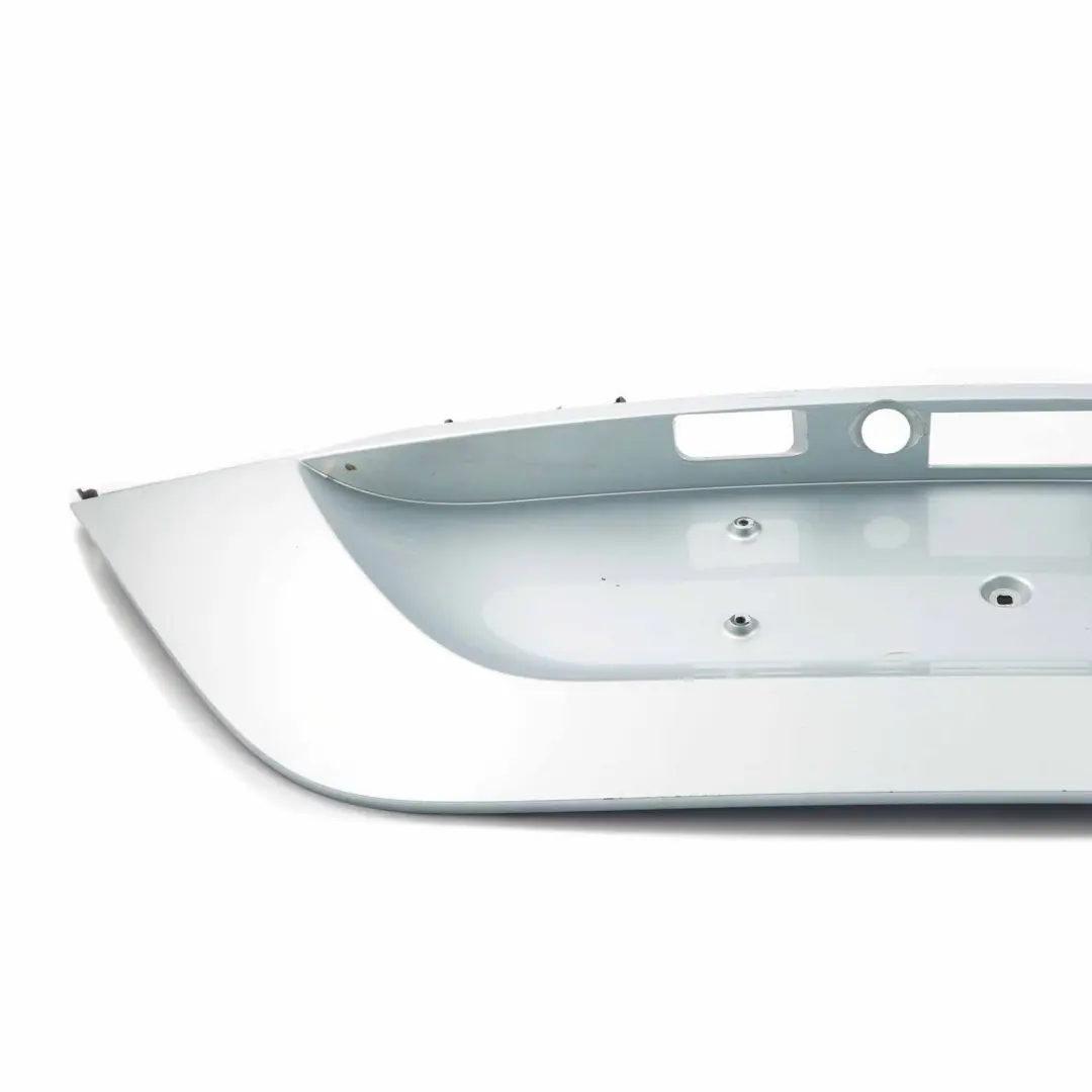 Mercedes C209 Rear Trunk Trim Number Plate Tellurium Silver - 762 - SKU A2097500081-TES - Part number A2097500081