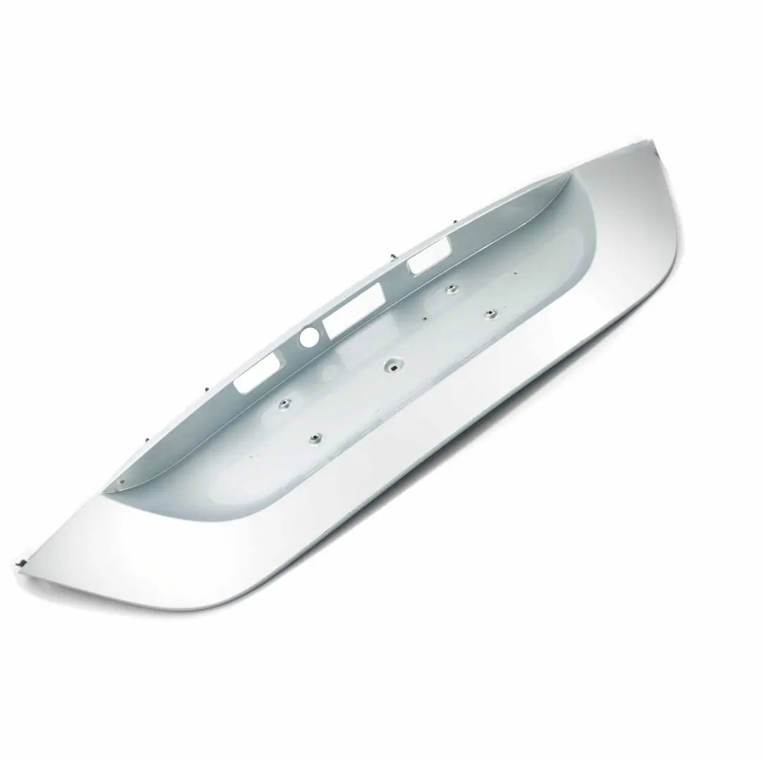 Mercedes C209 Rear Trunk Trim Number Plate Tellurium Silver - 762 - SKU A2097500081-TES - Part number A2097500081