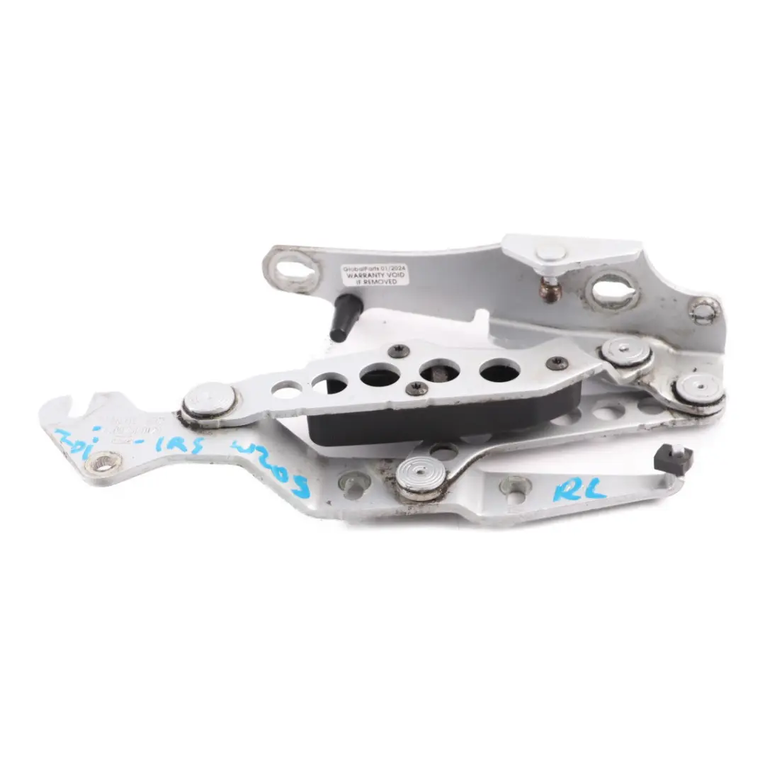 Mercedes W209 Convertible Trunk Hinge Rear Left N/S Iridium Silver - SKU A2097500128-IRS - Part number A2097500128