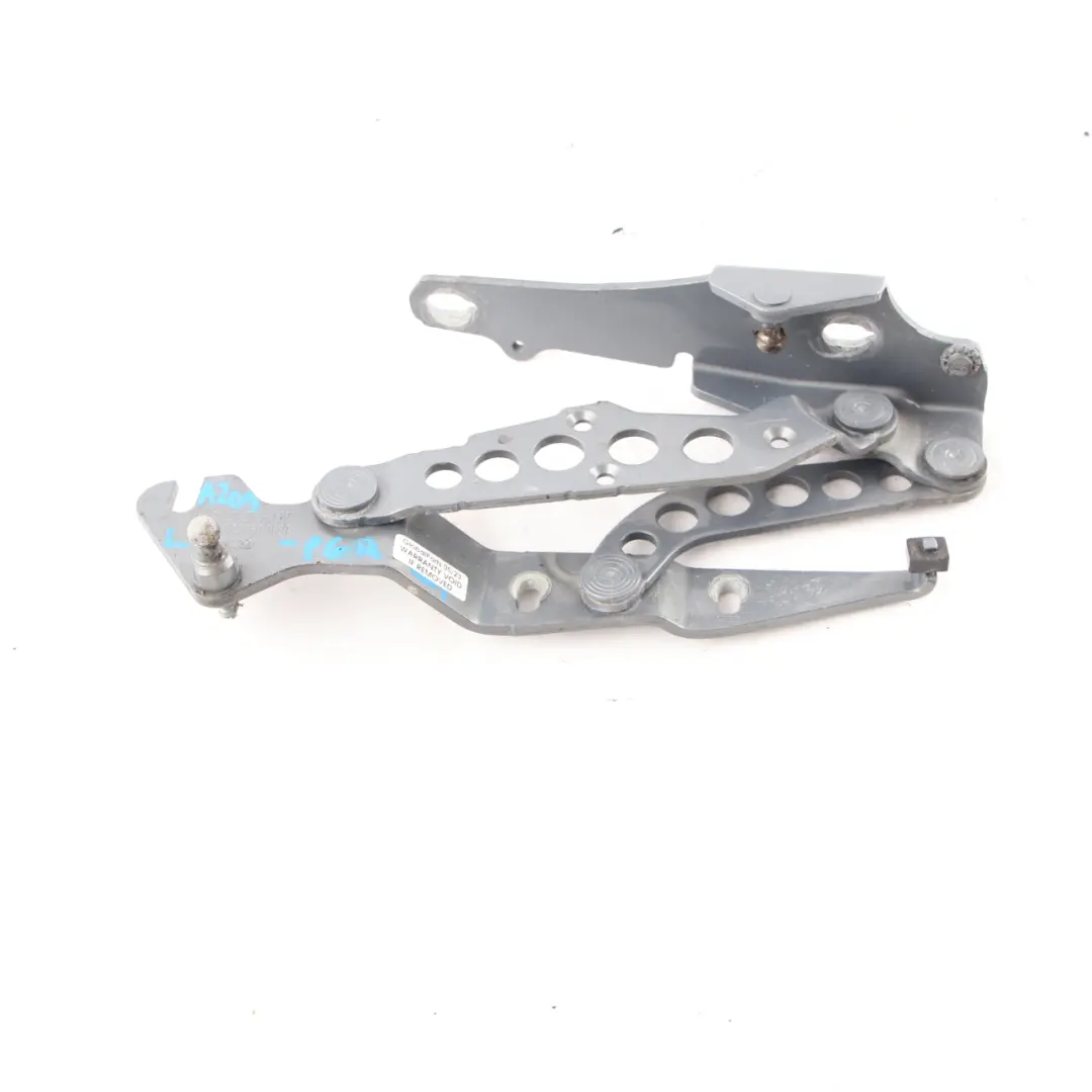Trunk Hinge Rear Left N/S Perlite Grey 747 to Mercedes W209 Convertible with Part number A2097500128 Mercedes W209 Convertible Trunk Hinge Rear Left N/S Perlite Grey 747 - SKU A2097500128-PGR - Part number A2097500128