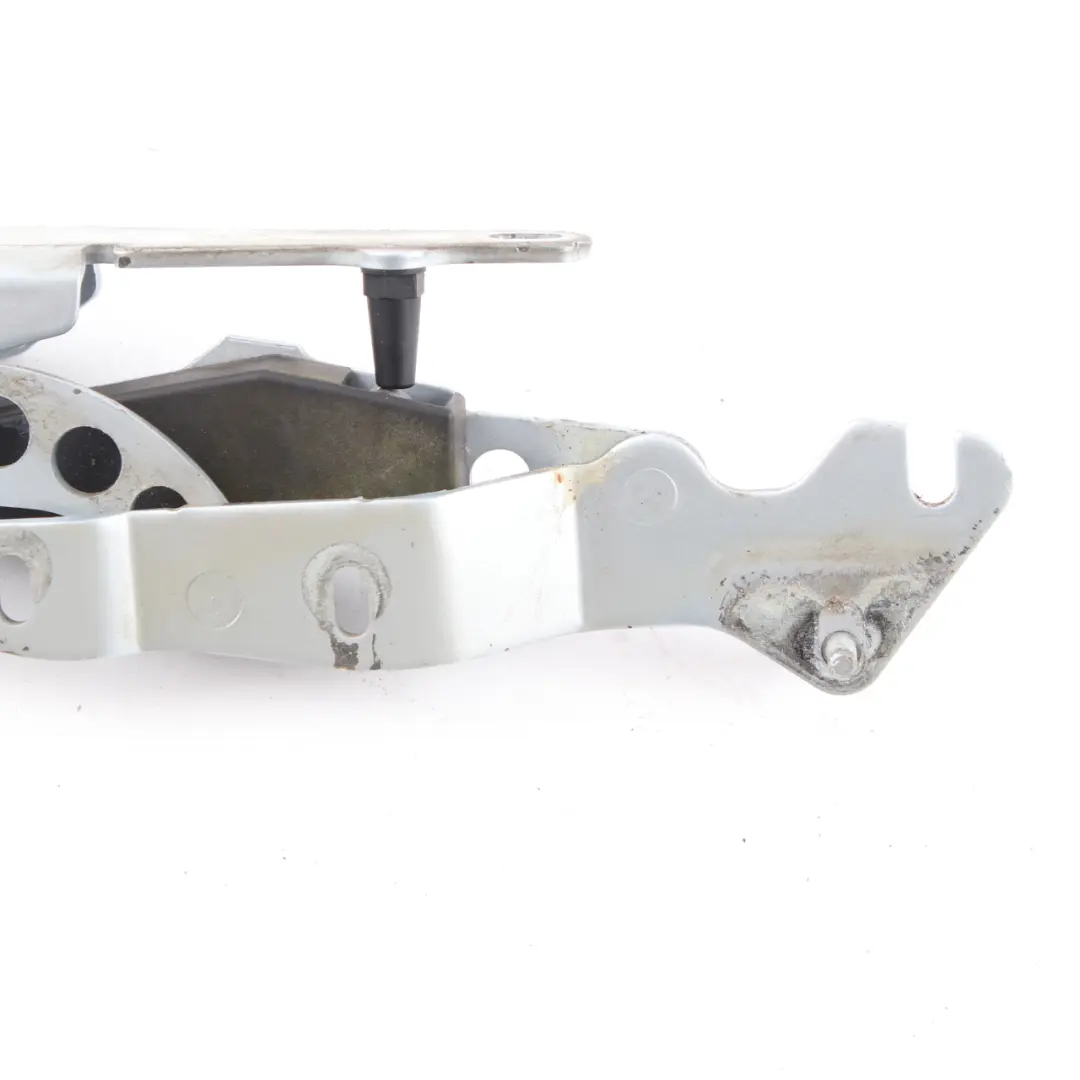 Trunk Hinge Rear Left N/S Tellurium Silver 762 to Mercedes W209 Cabrio with Part number A2097500128 Mercedes W209 Cabrio Trunk Hinge Rear Left N/S Tellurium Silver 762 - SKU A2097500128-TES - Part number A2097500128