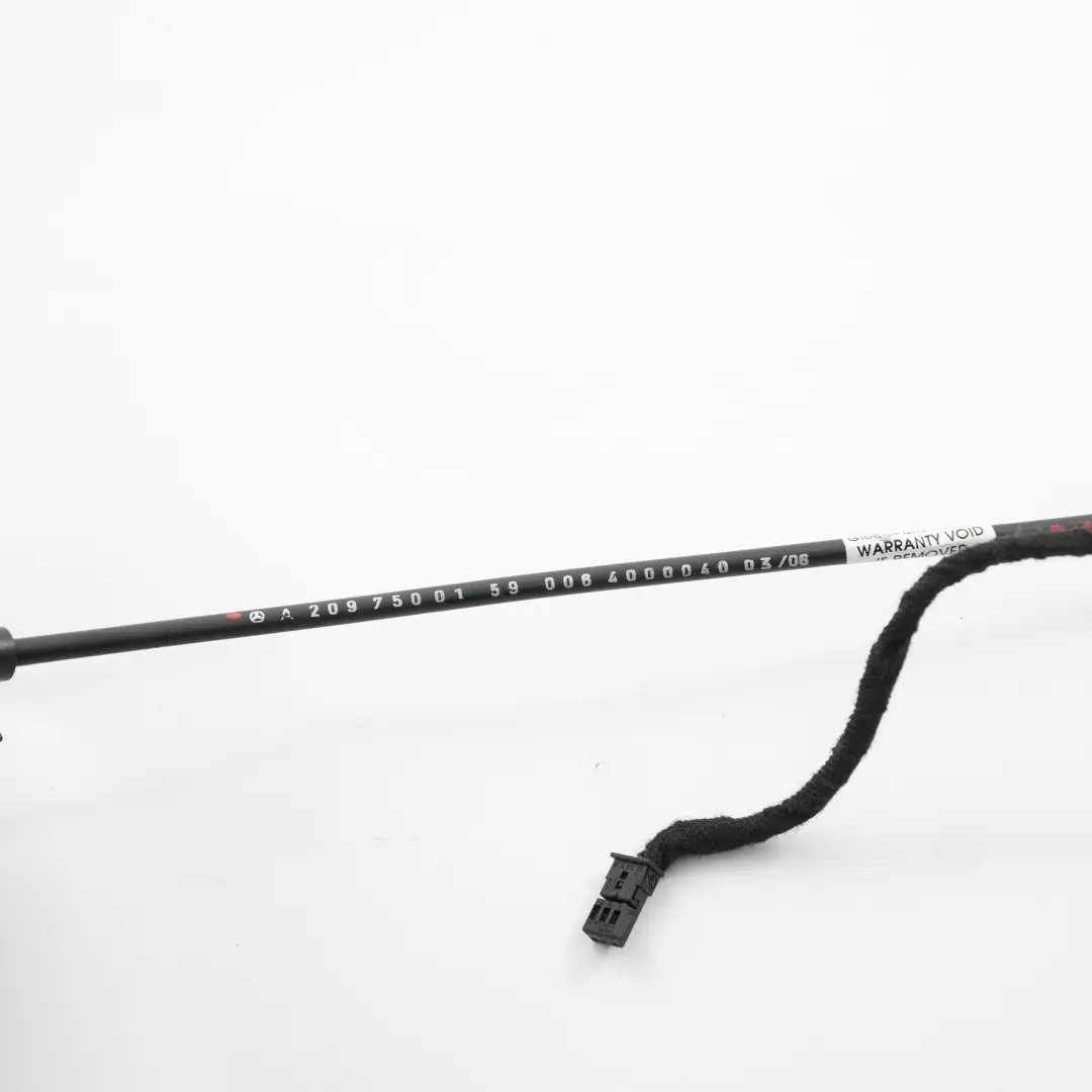 Bowden Cable Folding Top Flap Left Right N/O/S Wiring to Mercedes A209 with Part number A2097500159 Mercedes A209 Bowden Cable Folding Top Flap Left Right N/O/S Wiring - SKU A2097500159 - Part number A2097500159