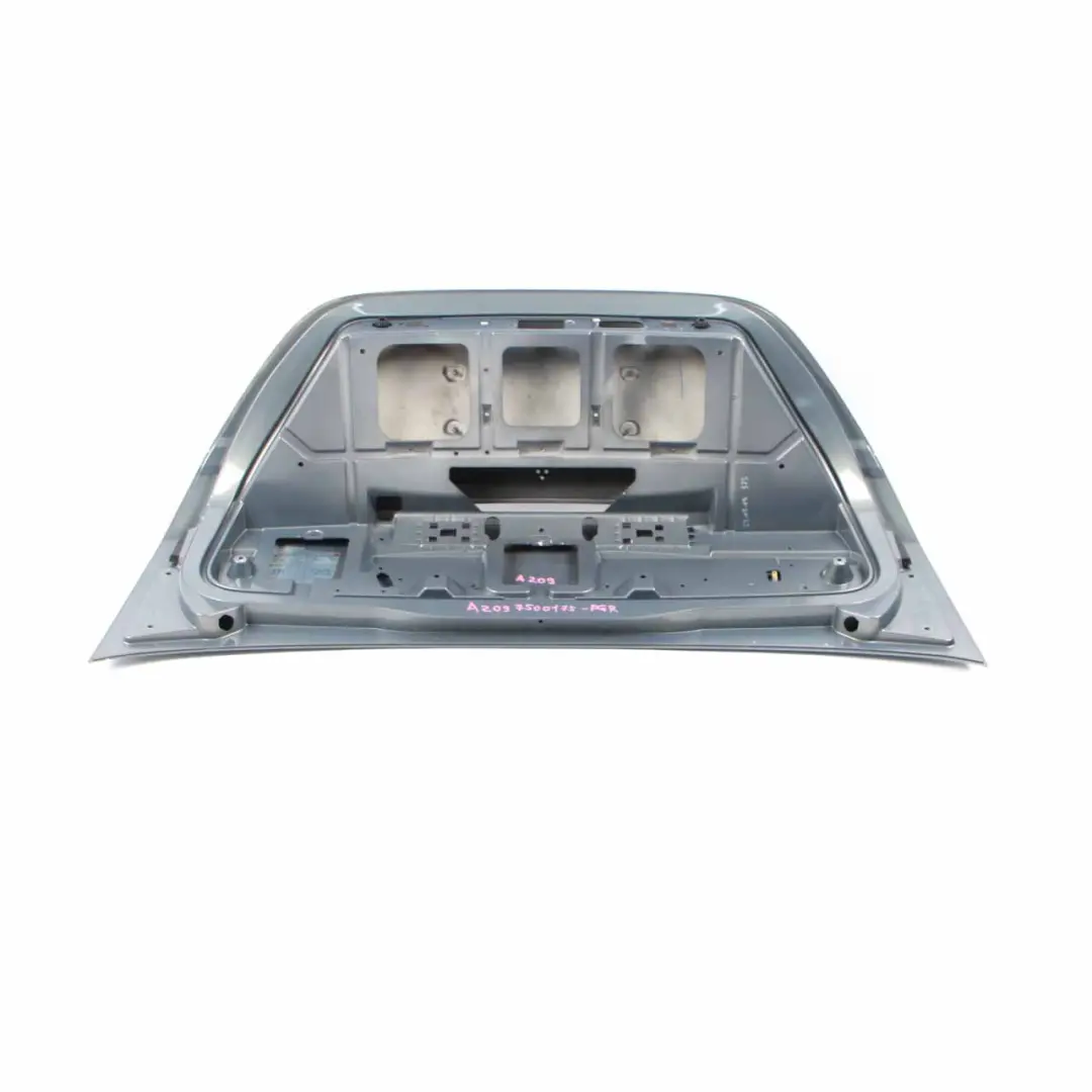 Boot Trunk Lid Convertible Cabrio Tailgate Perlite Grey - 747 to Mercedes A209 with Part number A2097500175 Mercedes A209 Boot Trunk Lid Convertible Cabrio Tailgate Perlite Grey - 747 - SKU A2097500175-PGR - Part number A2097500175