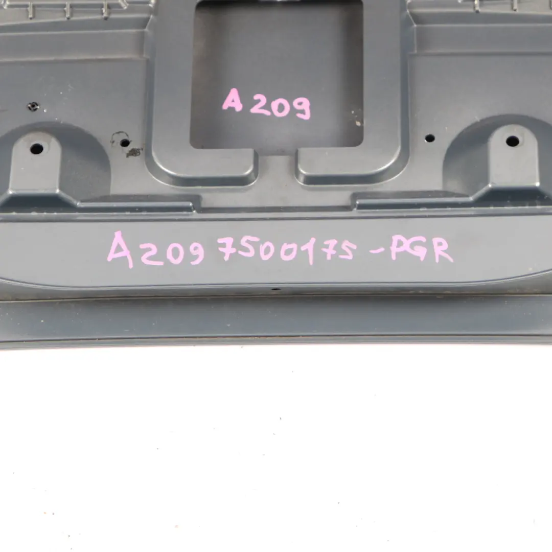 Boot Trunk Lid Convertible Cabrio Tailgate Perlite Grey - 747 to Mercedes A209 with Part number A2097500175 Mercedes A209 Boot Trunk Lid Convertible Cabrio Tailgate Perlite Grey - 747 - SKU A2097500175-PGR - Part number A2097500175