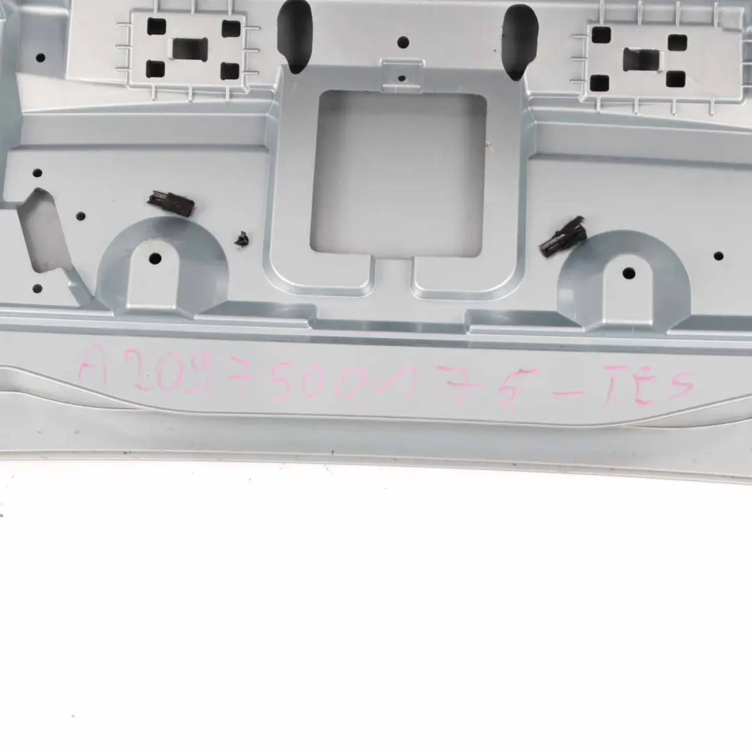 Mercedes A209 Boot Trunk Lid Convertible Cabrio Tailgate Tellurium Silver - 762 - SKU A2097500175-TES - Part number A2097500175