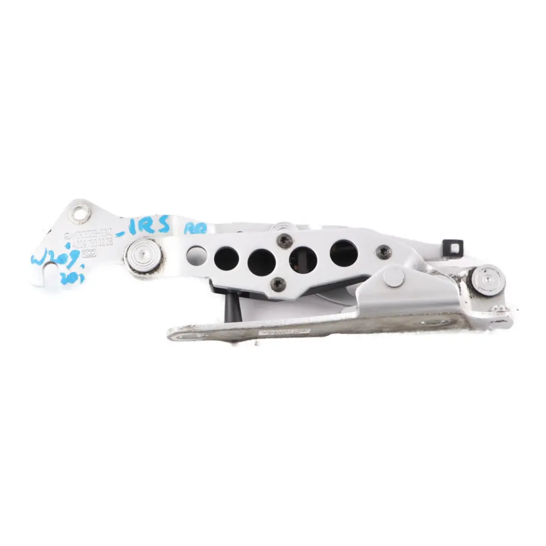 Mercedes W209 Cabrio Bisagra Tapa Maletero Trasera Derecha Plata Iridio 775 - SKU A2097500228-IRS - Número de pieza A2097500228