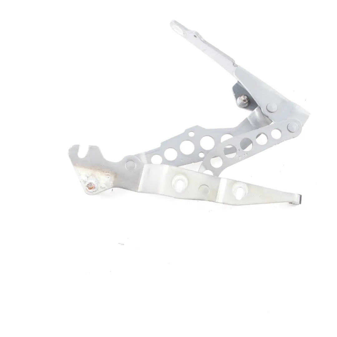Mercedes W209 Convertible Trunk Hinge Rear Right O/S Perlite Grey - SKU A2097500228-PGR - Part number A2097500228