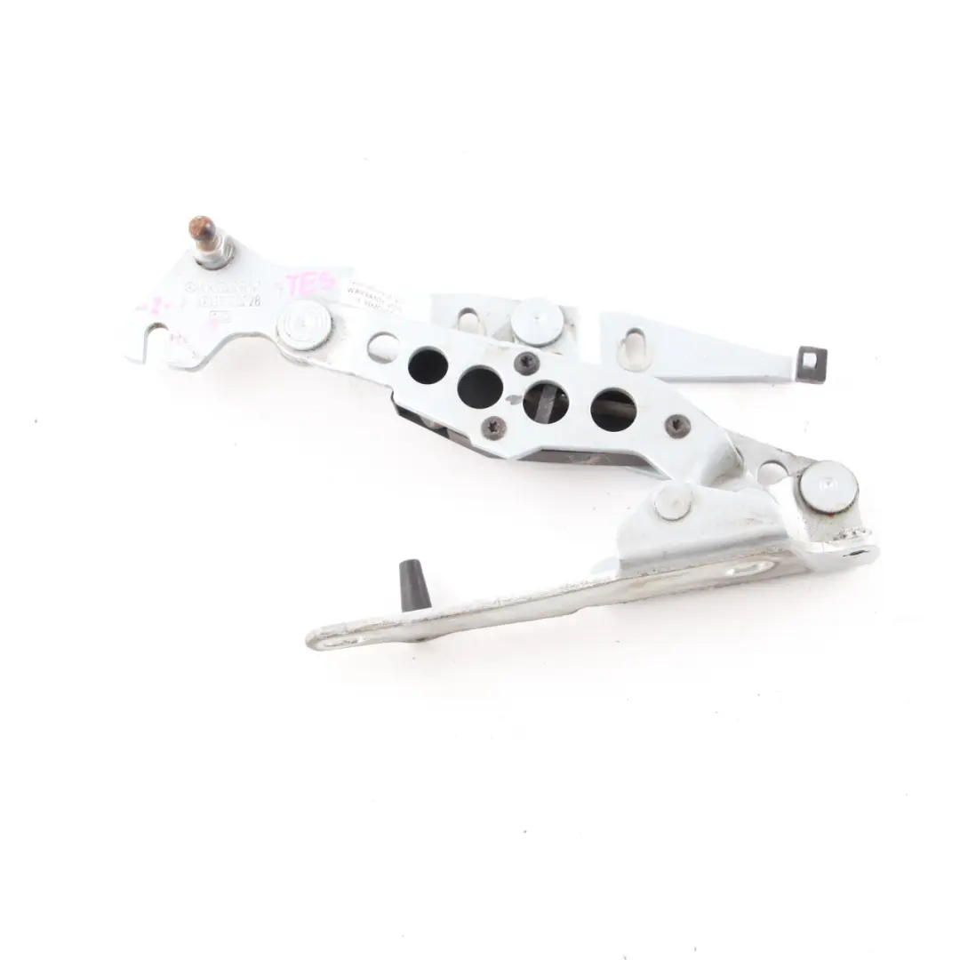 Trunk Hinge Rear Right O/S Tellurium Silver 762 to Mercedes W209 Cabrio with Part number A2097500228 Mercedes W209 Cabrio Trunk Hinge Rear Right O/S Tellurium Silver 762 - SKU A2097500228-TES - Part number A2097500228
