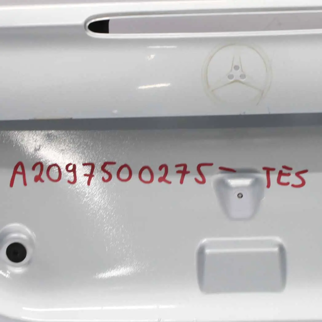 Mercedes C209 Klapa Bagażnika Tellurium Silver 762 - SKU A2097500275-TES - Numer Części A2097500275