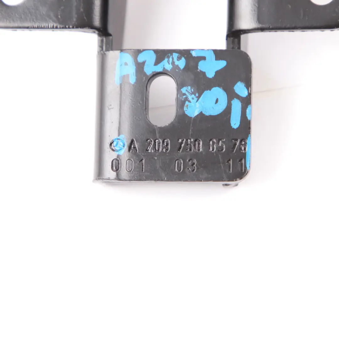 Folding Top Roof Roller Guide Mount to Mercedes A209 A207 Convertible with Part number A2097500576 Mercedes A209 A207 Convertible Folding Top Roof Roller Guide Mount - SKU A2097500576 - Part number A2097500576