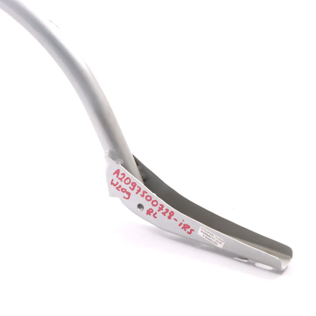 Mercedes CLK C209 Cerniera baule posteriore sinistra Iridium Argento - SKU A2097500728-IRS - Numero di parte A2097500728