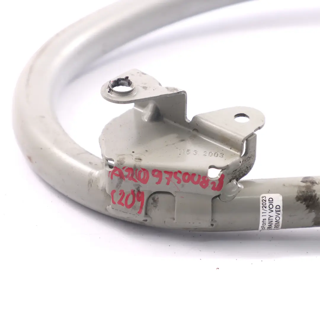 Charnière coffre arrière droite Iridium Silver 775 pour Mercedes CLK C209 à propos du numéro de pièce A2097500828 Mercedes CLK C209 Charnière coffre arrière droite Iridium Silver 775 - SKU A2097500828-IRS - Numéro de pièce A2097500828