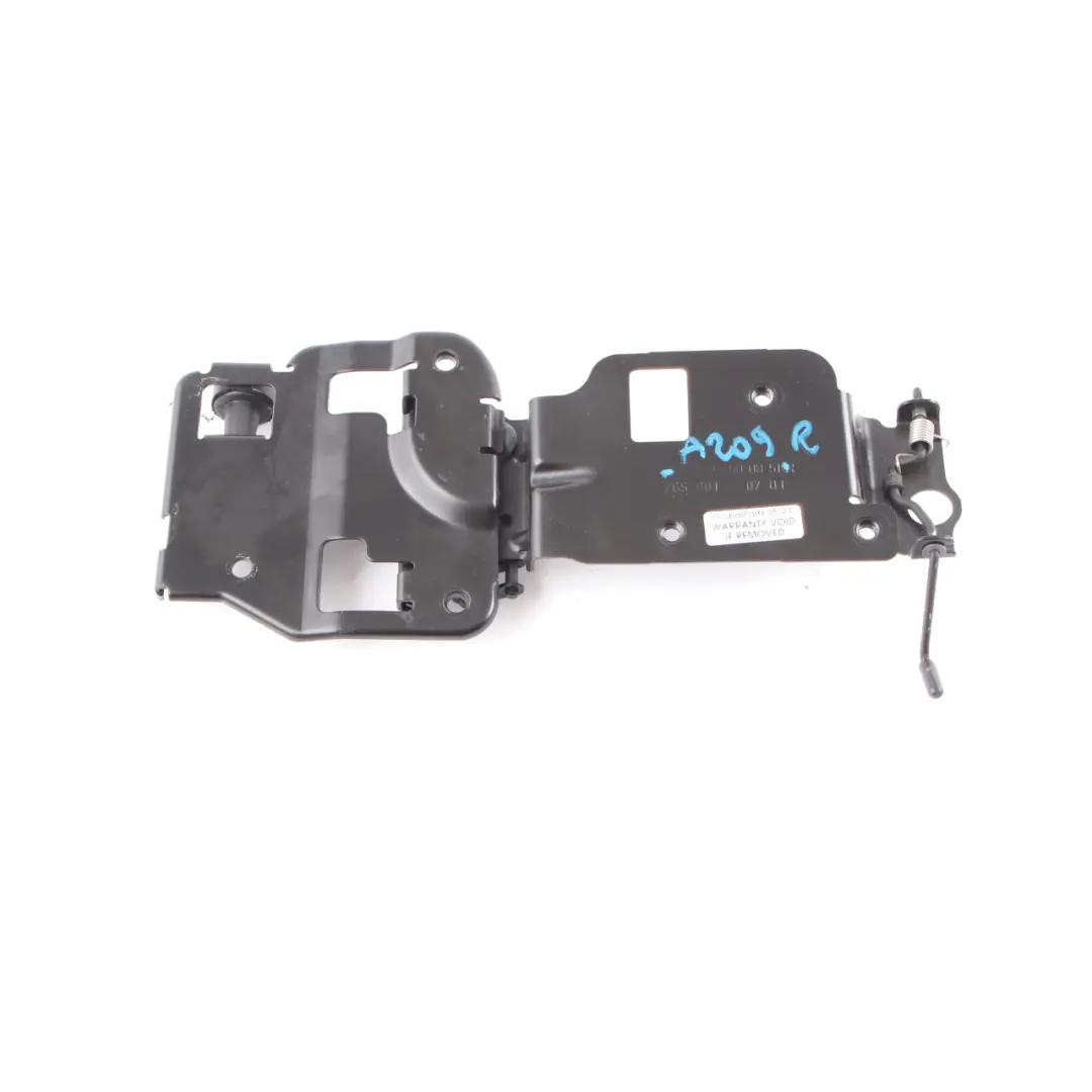  Bisagra Superior Plegable Mercedes A207 W207 Cabrio Trasera Derecha - SKU A2097500851-1 - Número de pieza A2097500851