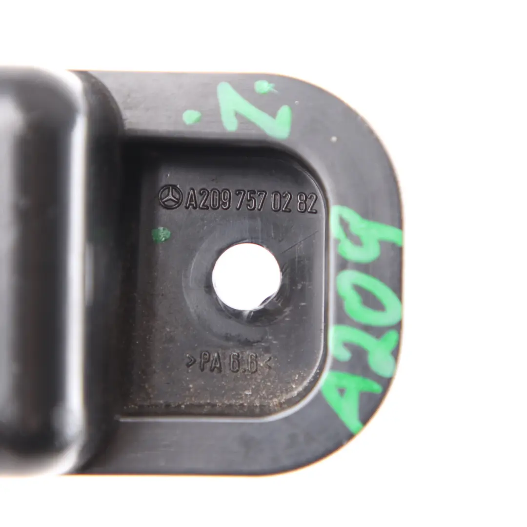Mercedes W209 Convertible Folding Roof Top Bracket Mount Right O/S - SKU A2097570282 - Part number A2097570282