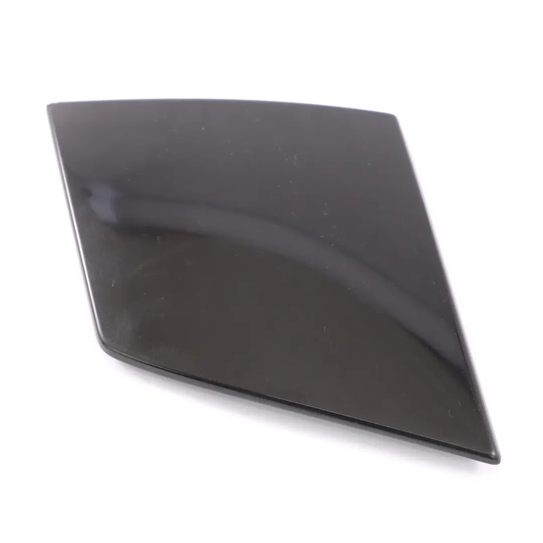 Roof Hinge Cover Left N/S Obsidian Black Metallic 197 to Mercedes A209 Convertible with Part number A2097570506 Mercedes A209 Convertible Roof Hinge Cover Left N/S Obsidian Black Metallic 197 - SKU A2097570506-OB - Part number A2097570506