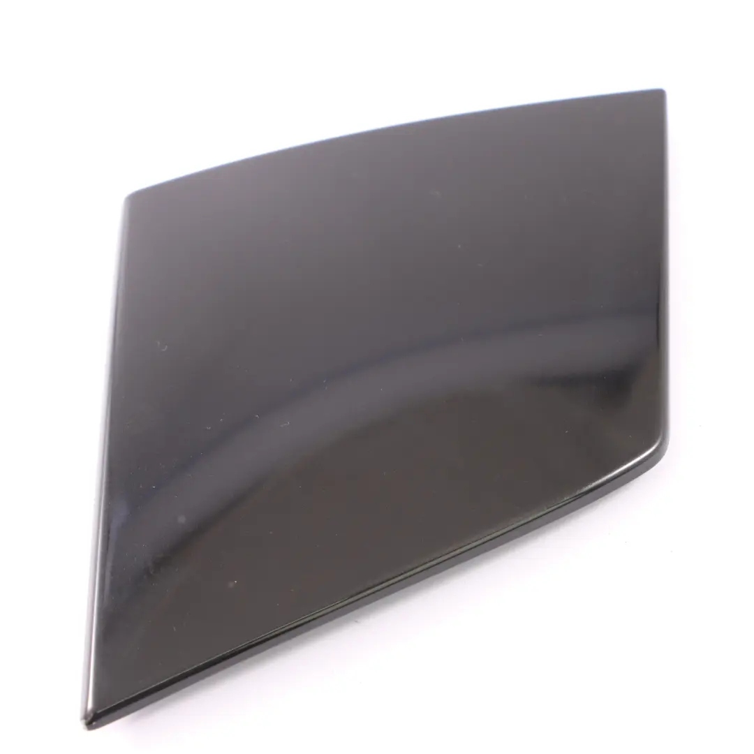 Roof Hinge Cover Right O/S Obsidian Black Metallic -197 to Mercedes W209 Cabrio with Part number A2097570606 Mercedes W209 Cabrio Roof Hinge Cover Right O/S Obsidian Black Metallic -197 - SKU A2097570606-OB - Part number A2097570606