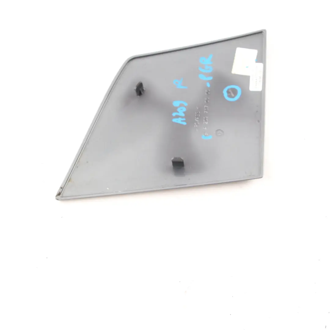 Mercedes W209 Convertible Roof Hinge Cover Right O/S Perlite Grey - SKU A2097570606-PGR - Part number A2097570606